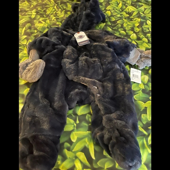 URBAN Republic Faux Fur Pram in Navy, 9 mos., NWT - Picture 2 of 8